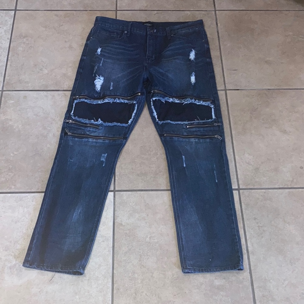 Request Premium blue jeans